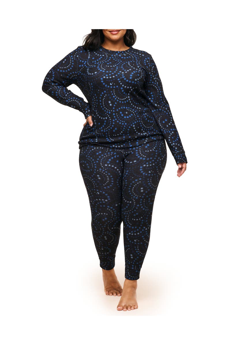 Adore Me Janise Pajama Long Sleeve Top & Leggings Set, Main, color,