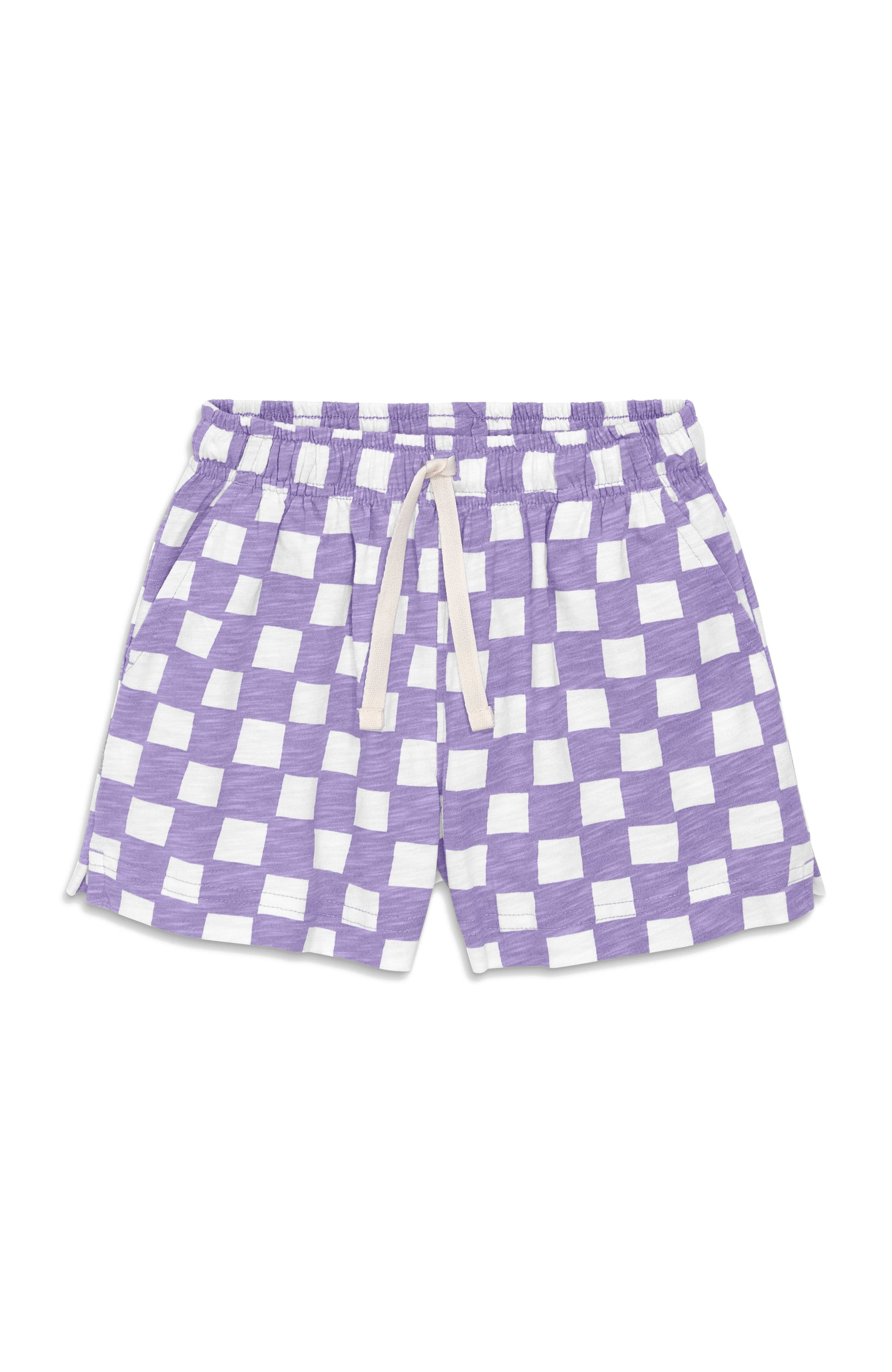 selected Iris White Checks