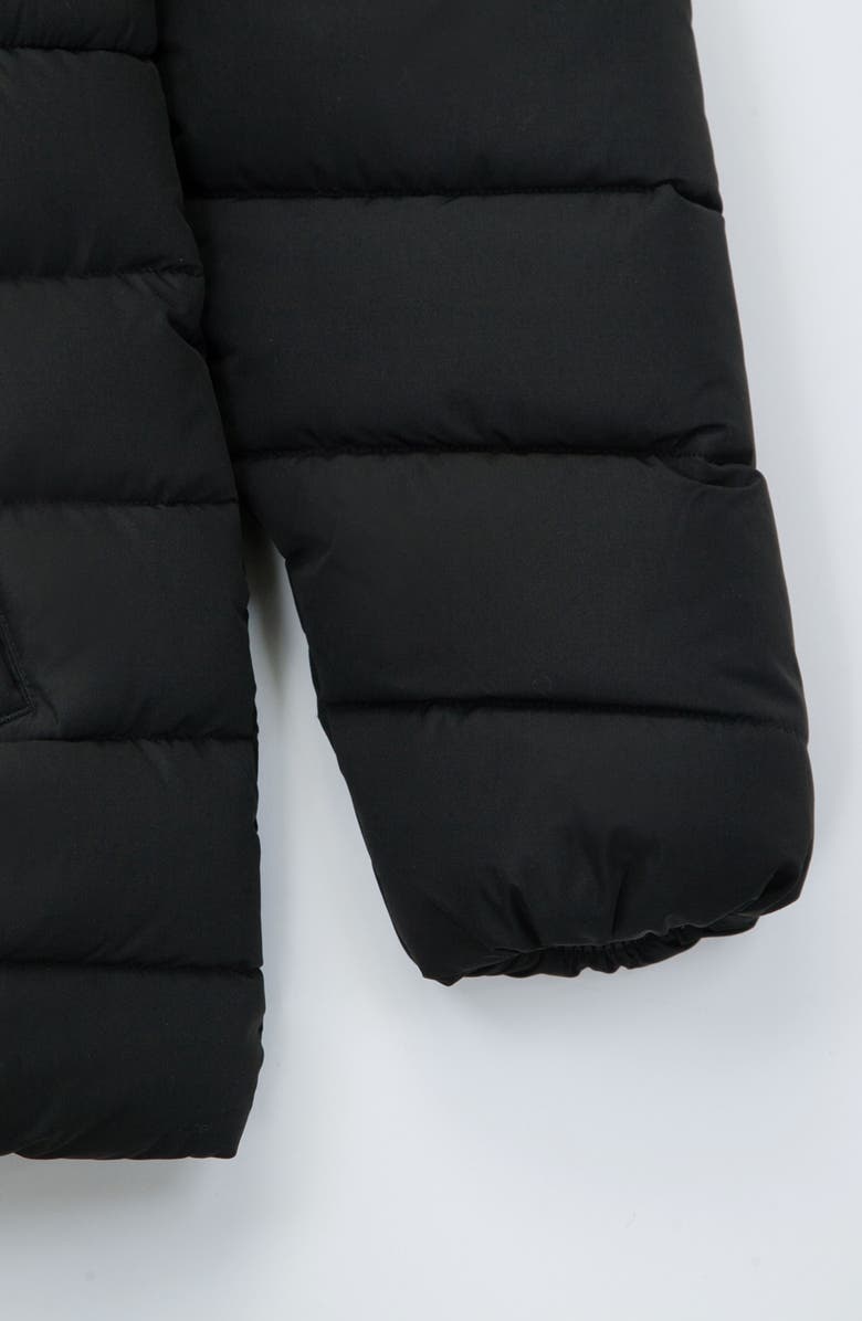 Rokka&Rolla Kids' Shower Resistant Puffer Jacket, Alternate, color, Black