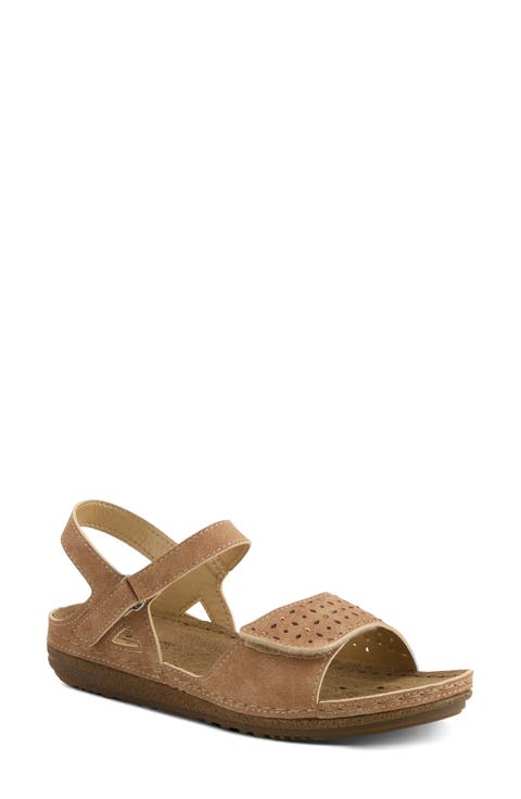 Perforated Wedge Sandal (Women)