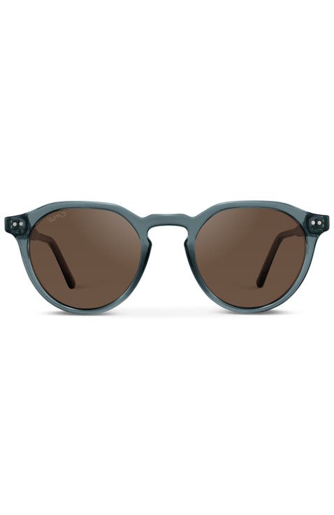 Ralph - 48mm Geometric Round Polarized Sunglasses