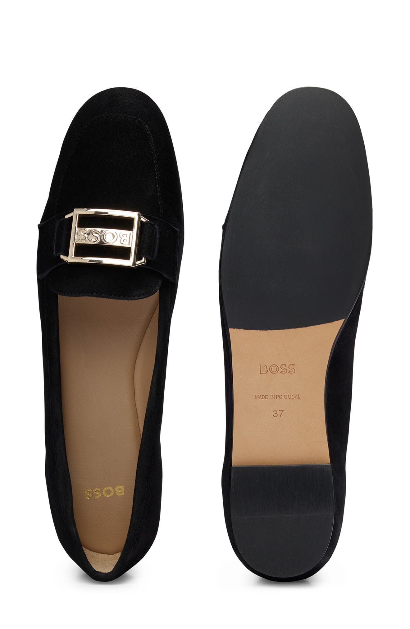 BOSS Maude Moc Toe Loafer, Alternate, color, 