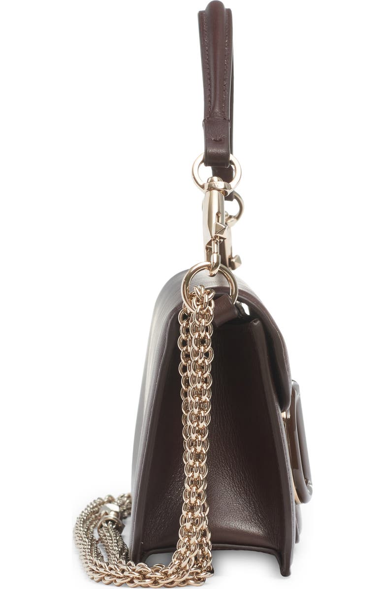 Valentino Garavani Locò Leather Shoulder Bag, Alternate, color,