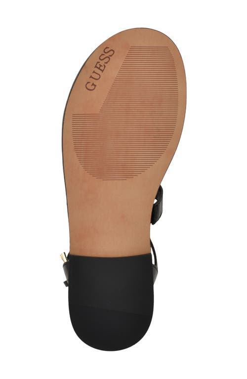 Guess Graydee Studded Gladiator Sandal In Black