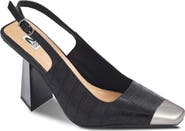 NINETY UNION Jane Cap Toe Slingback Pump