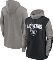 Nike Men's Nike Black Las Vegas Raiders Fashion Color Block Pullover Hoodie