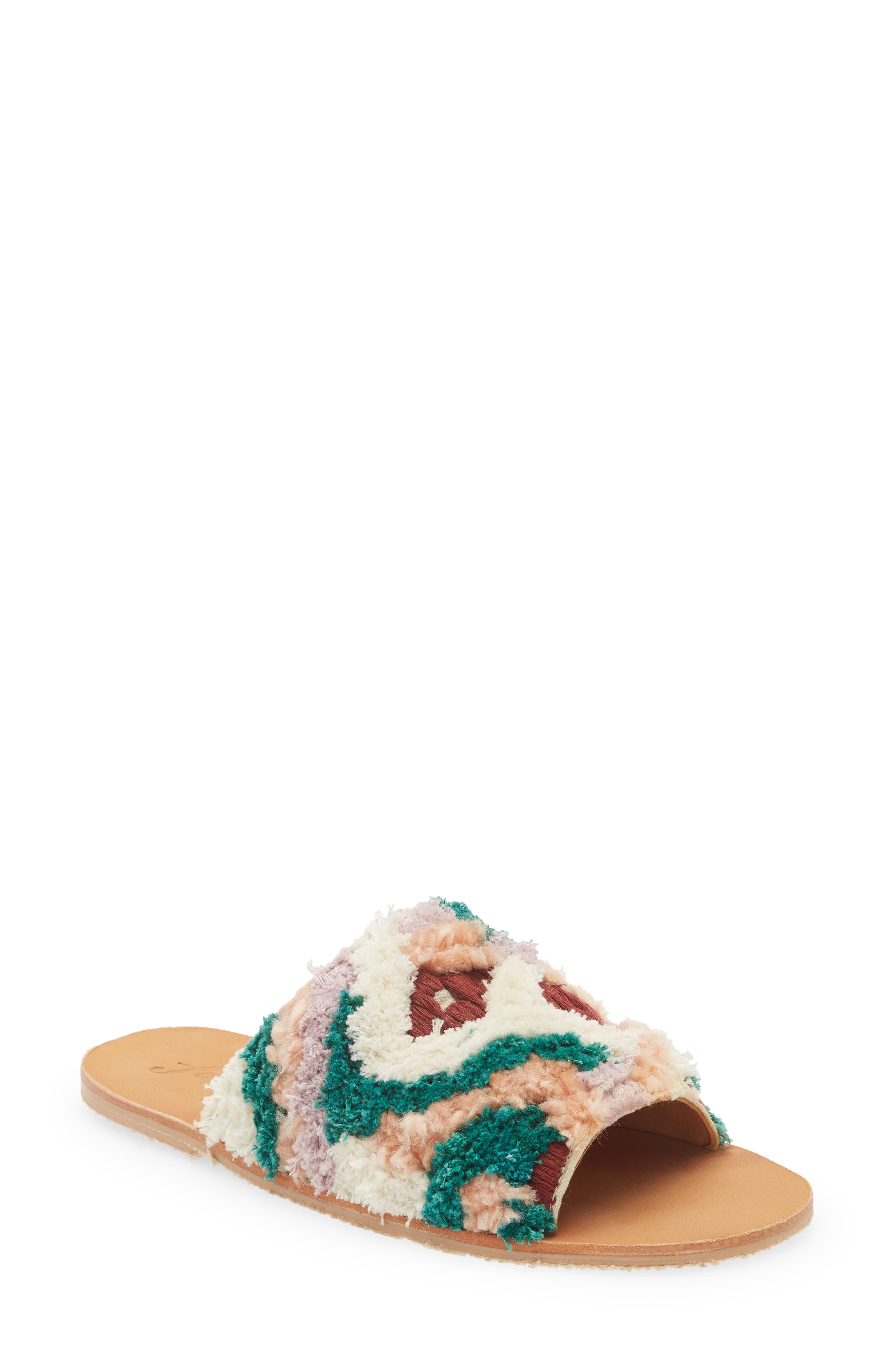 Free People Yuma Woven Mule, Main, color, 