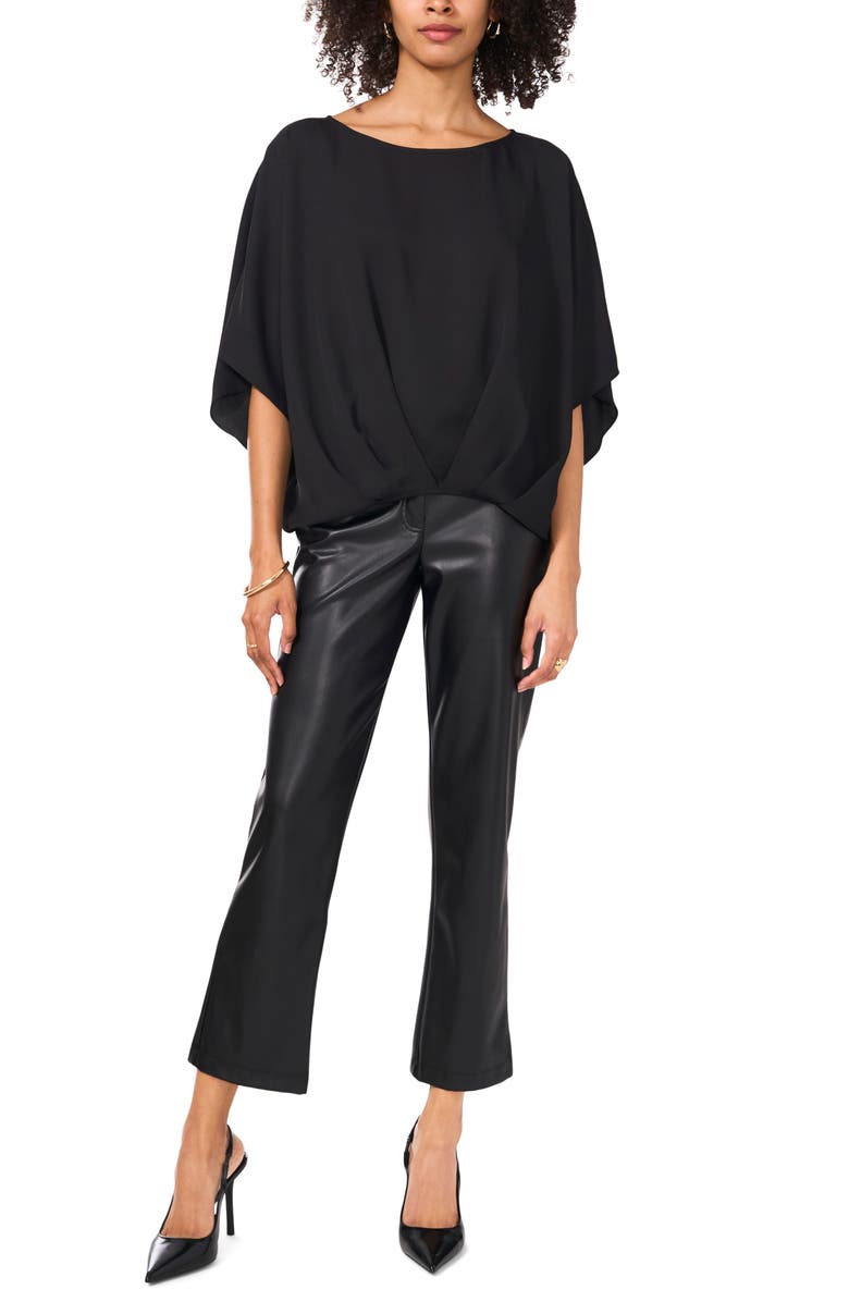 Vince Camuto Crépe de Chine Bubble Top, Alternate, color,