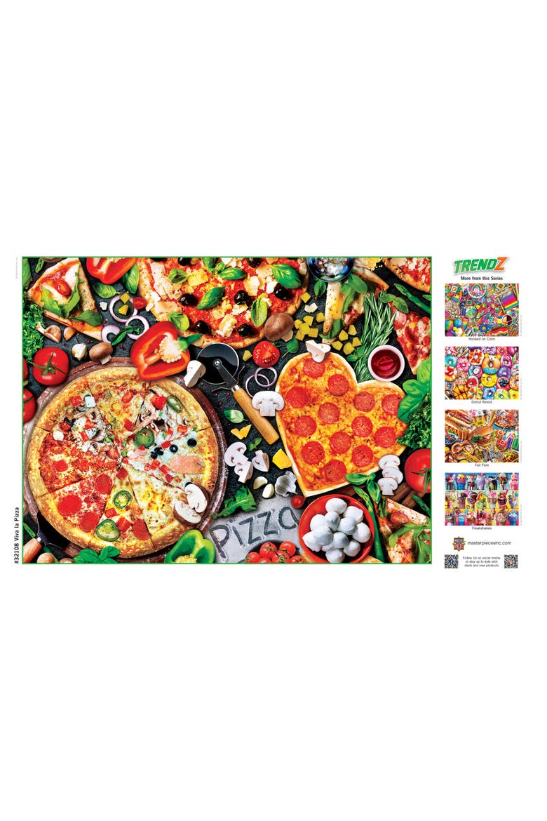 Viva La Pizza 300 Piece Jigsaw Puzzle, Alternate, color, Multicolor
