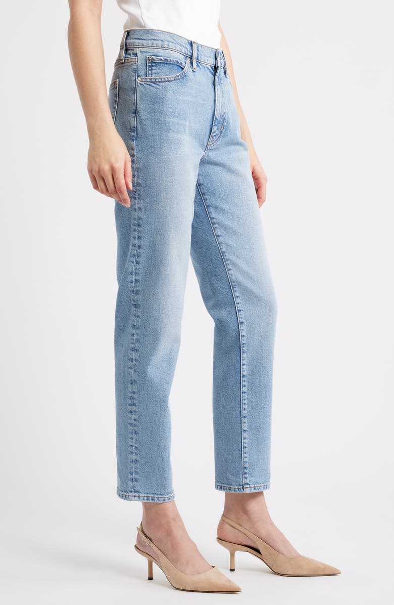 FRAME The Borrowed Mid Rise Boyfriend Jeans, Alternate, color, Birdie
