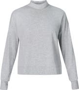 Sweaty Betty After Class Cotton Turtleneck Crop Sweatshirt