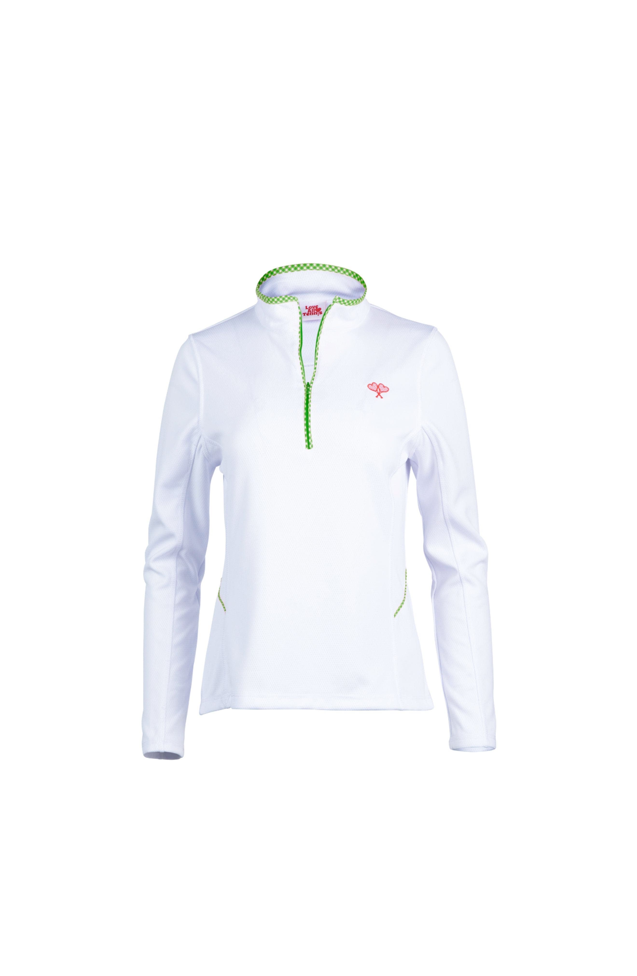 Women's Tracy 1/4 Zip Jacket Gingham