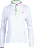 Love All Women's Tracy 1/4 Zip Jacket Gingham