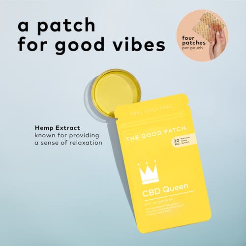 The Good Patch Cbd Queen Wellness Patch