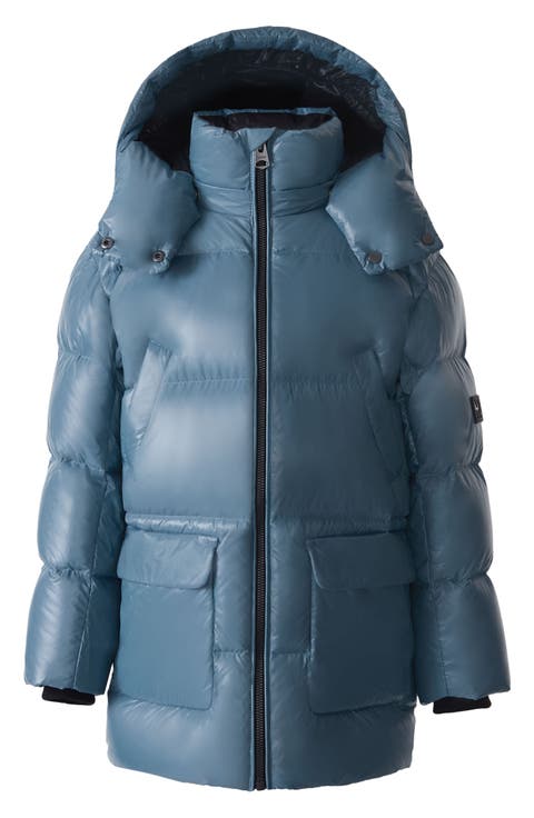 Kennie Down Hooded Puffer Coat (Little Kid & Big Kid)
