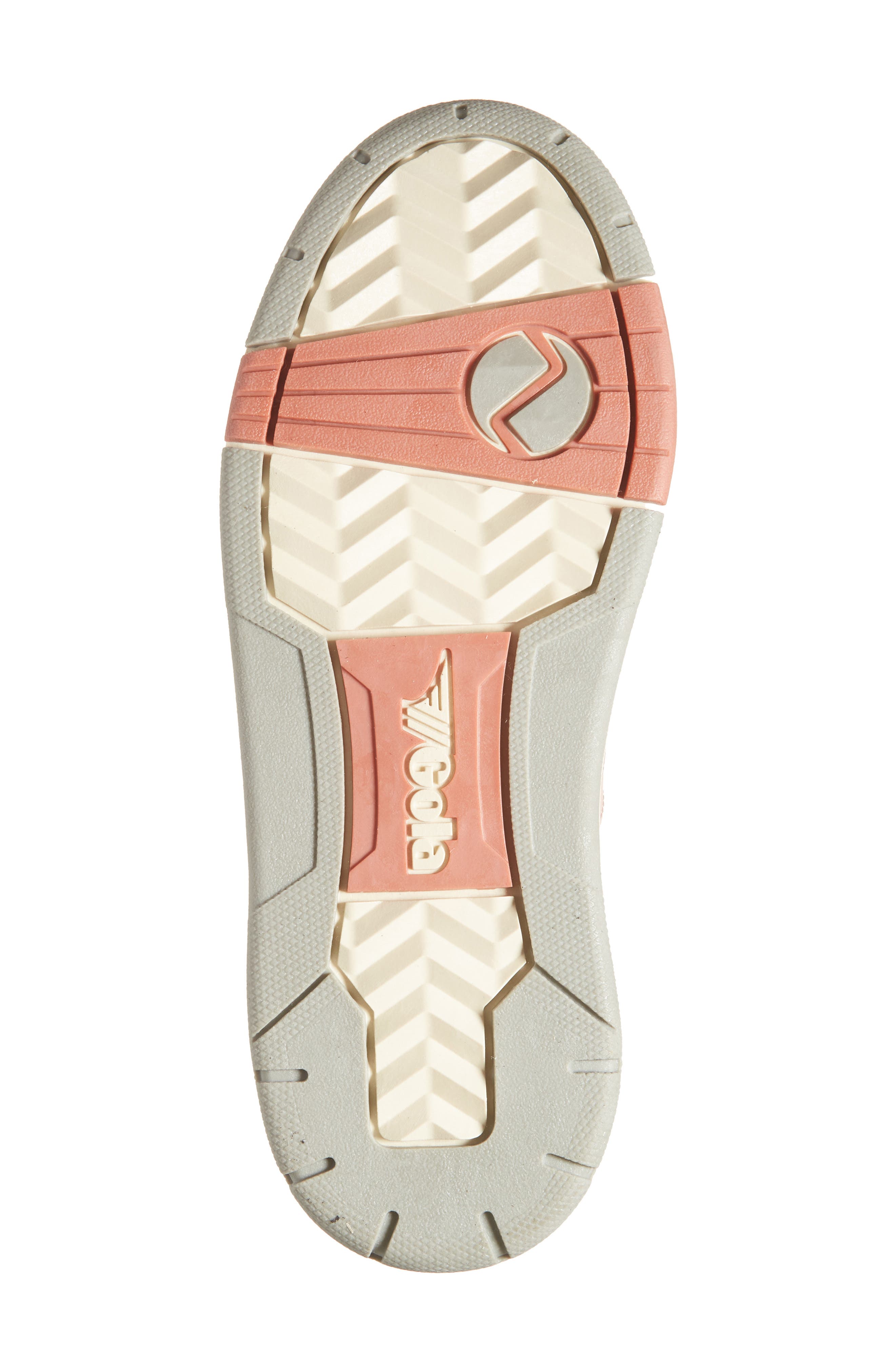 Challenge High Top Sneaker, Alternate, color, WHITE/ ORANGE SPICE