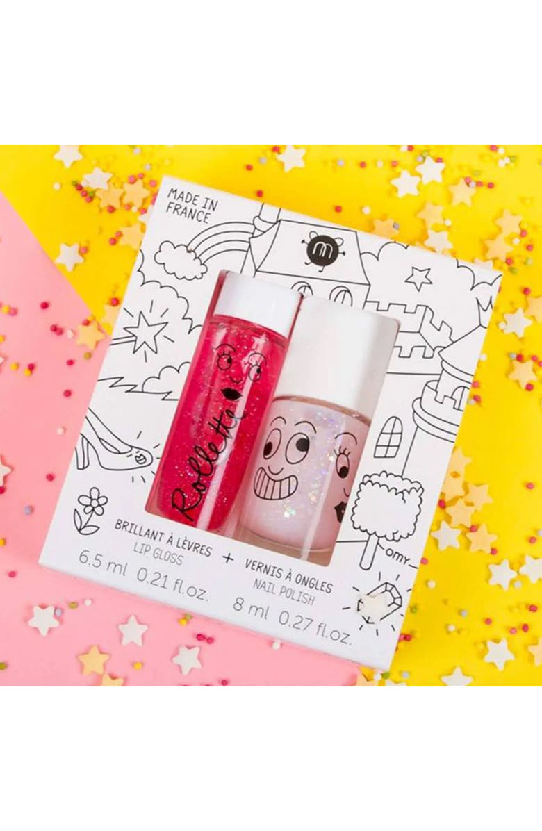 nailmatic Nail Polish And Lip Gloss Set For Kids, Alternate, color, Fairytales
