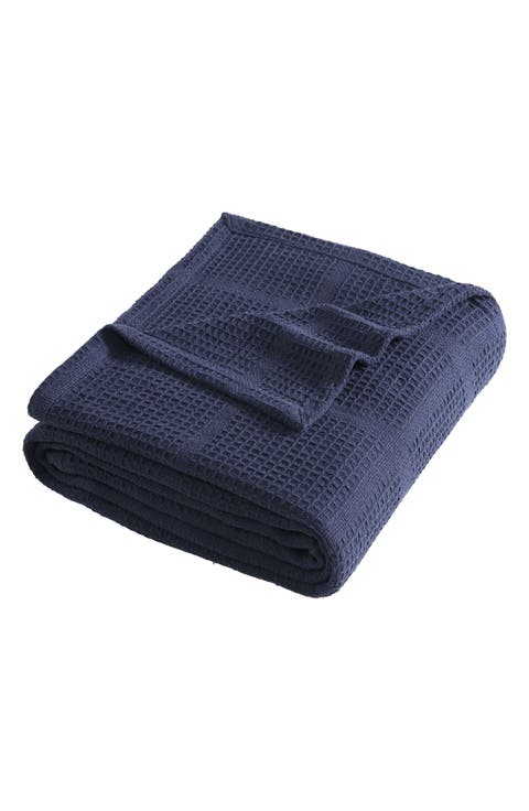 Essentials Waffle Knit Blanket