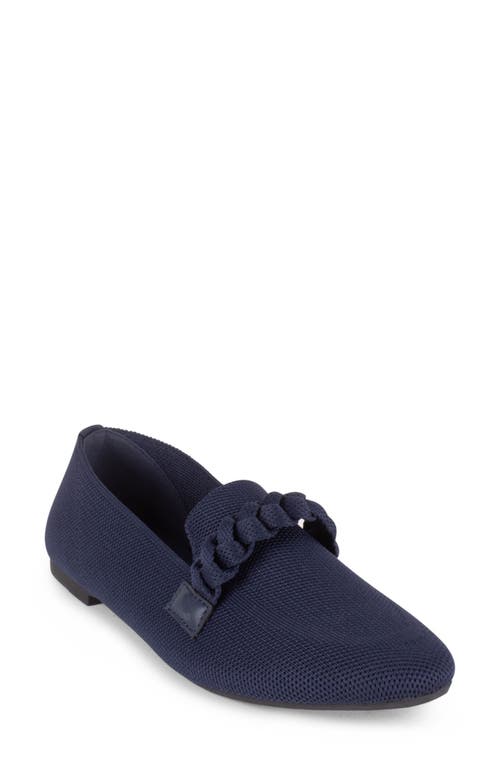 Tahari Andalusia Knit Loafer In Blue
