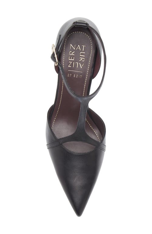 27 Edit Naturalizer Ezlyn T-strap Pointed Toe Pump In Black