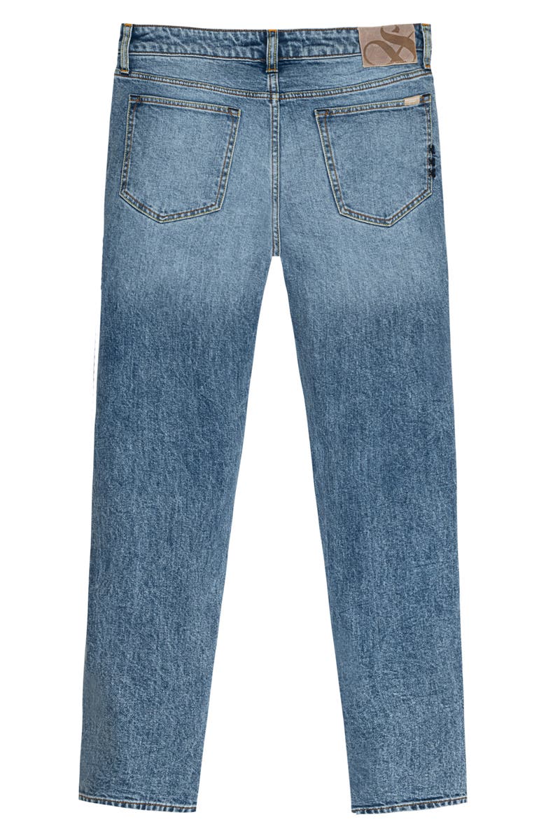 Scotch & Soda Straight Fit Jeans, Alternate, color, Marin