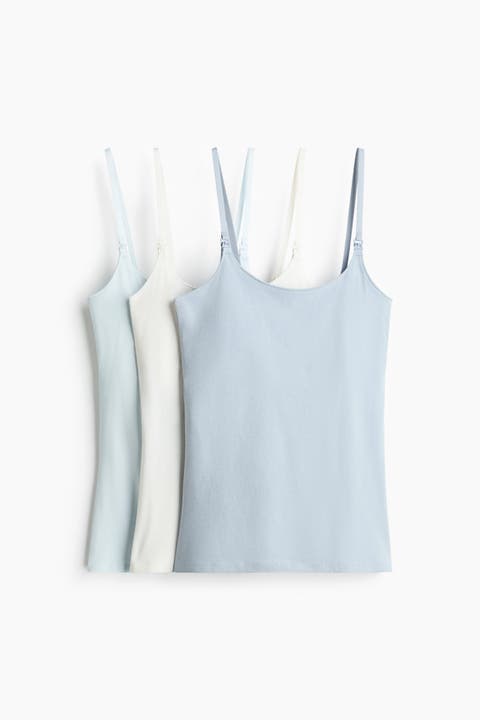 Mama 3-pack Nursing Strappy Tops