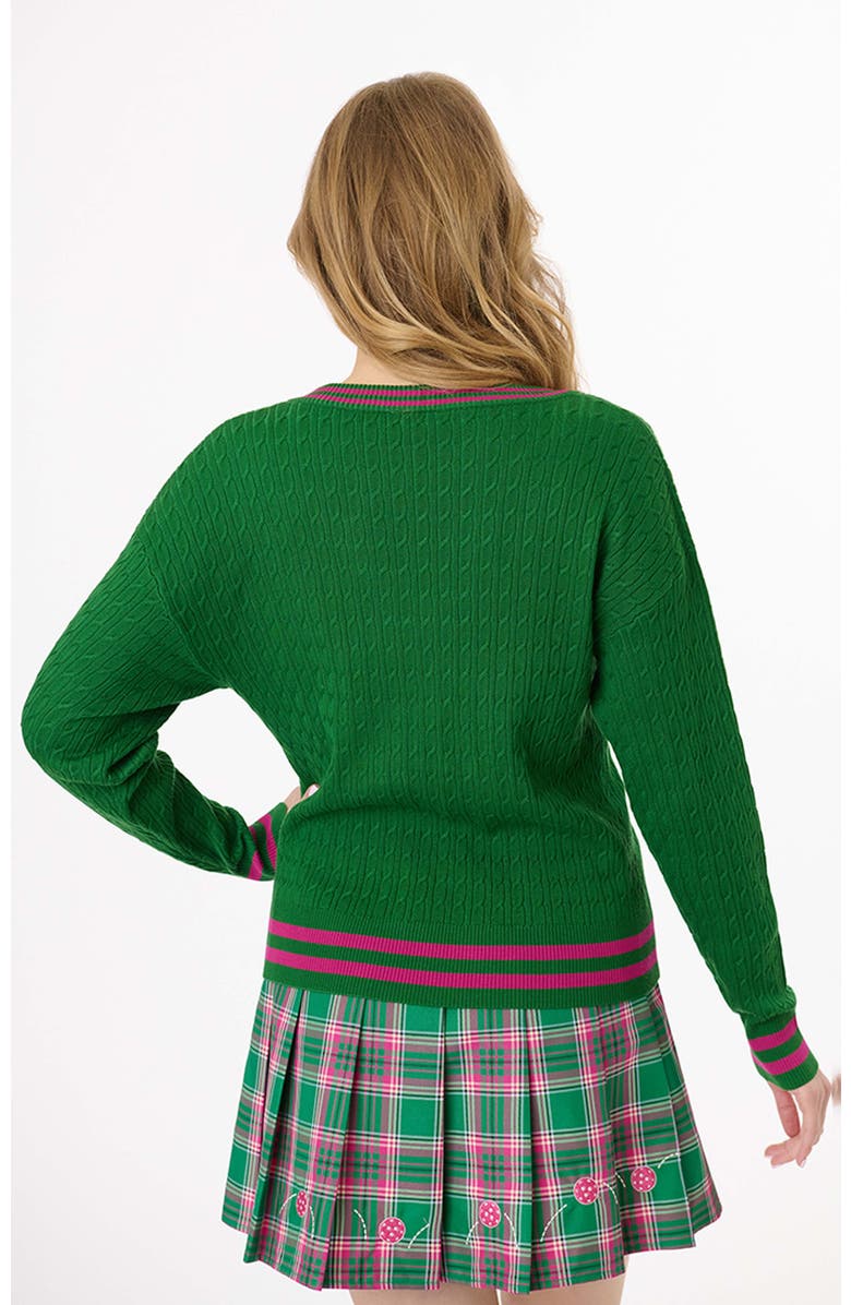 Unique Vintage Drop Shoulder Sweater, Alternate, color, Green