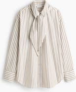H&M Shirt With Scarf