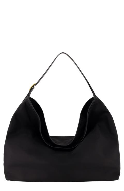 Vivian Large Nylon Hobo Bag