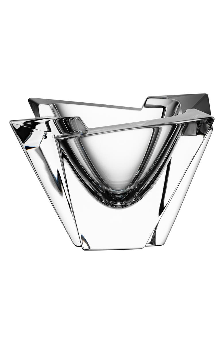 Orrefors Glacial Lead Crystal Bowl, Main, color, Clear