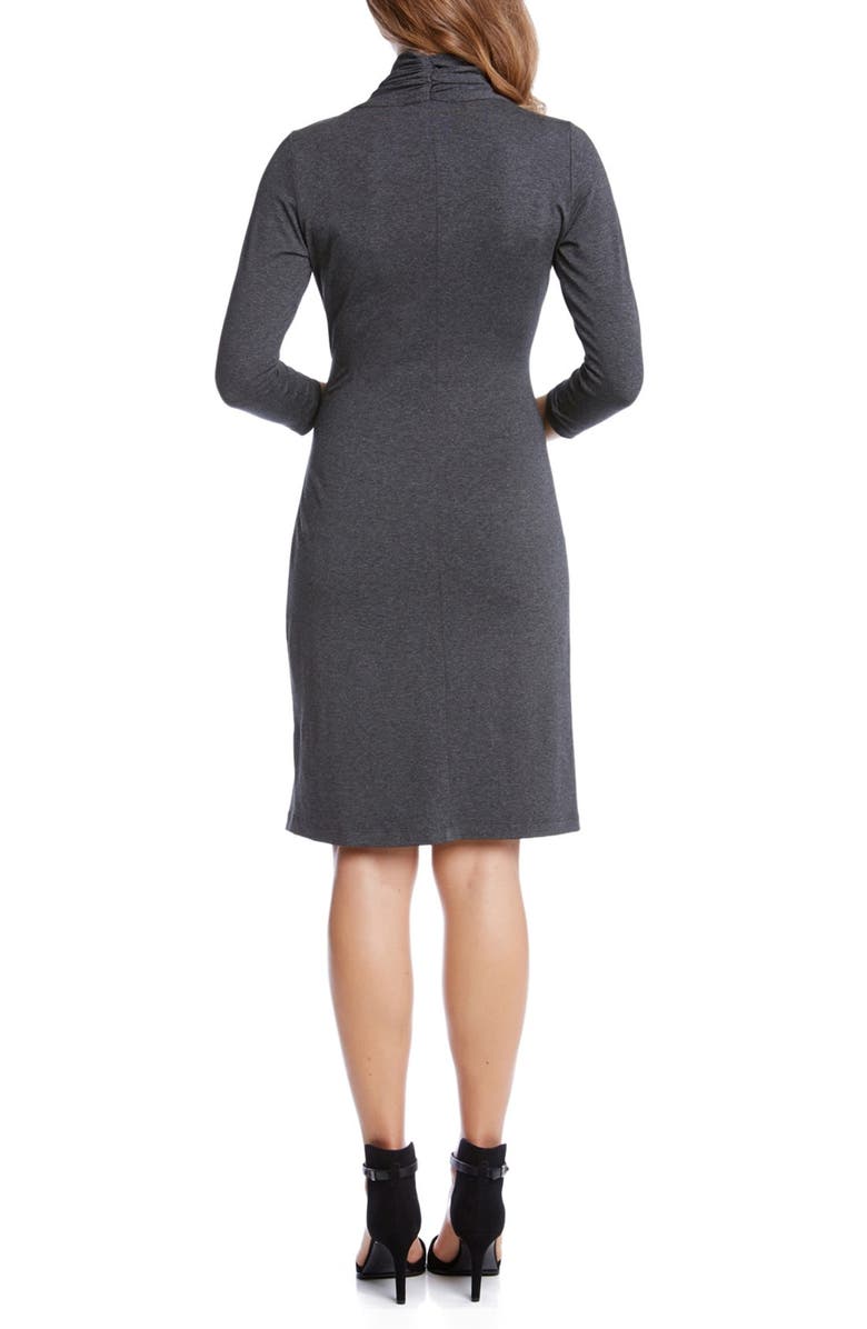 Karen Kane Cascade Faux Wrap Dress, Alternate, color,