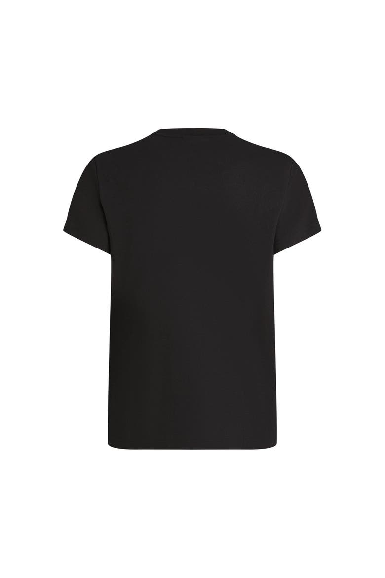 Men's Slim-Fit Outline Logo T-Shirt, Alternate, color, Black