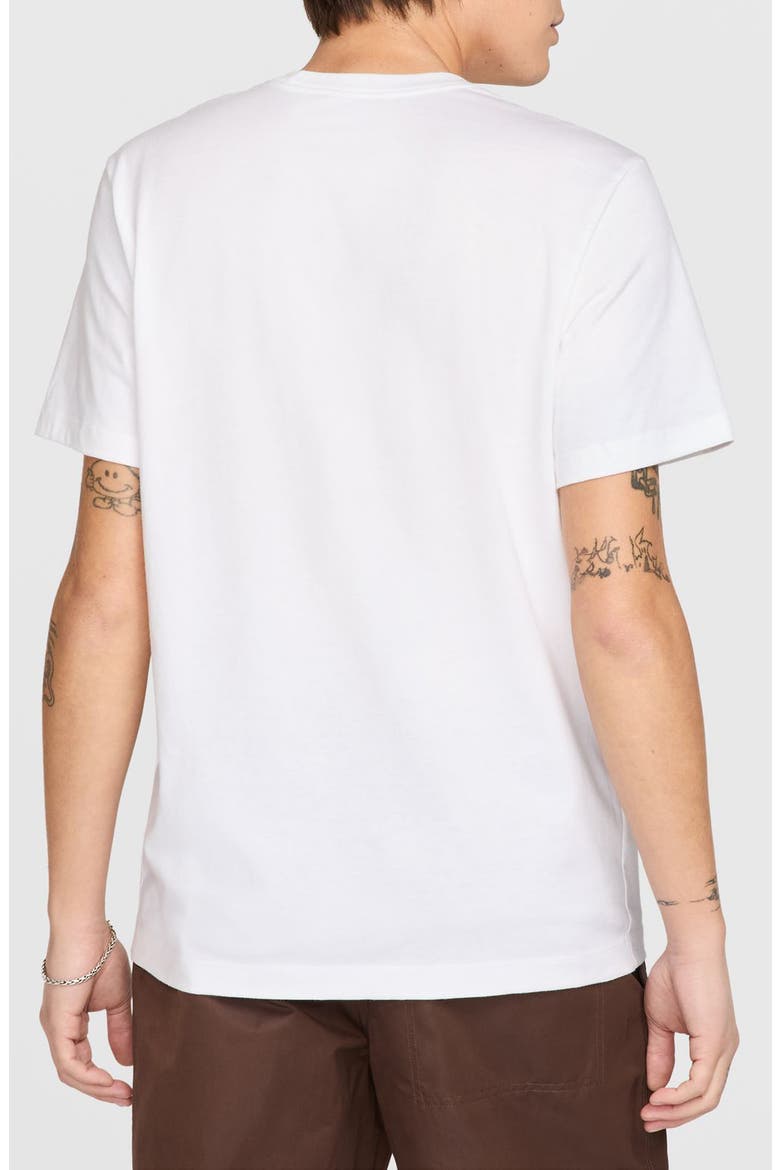 Miami Short Sleeve Crewneck T-Shirt, Alternate, color, WHITE/ COSMIC CLAY