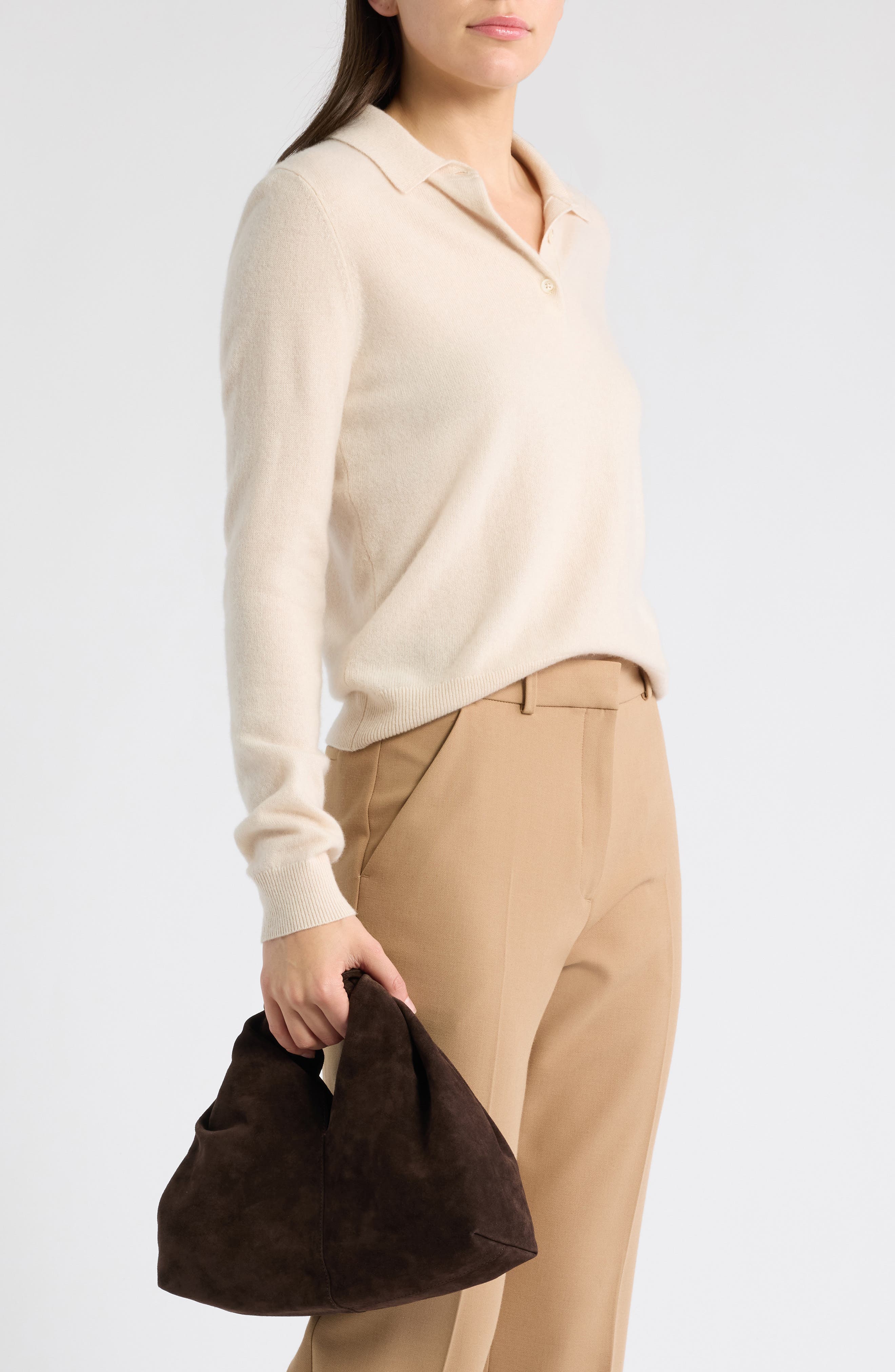 Helga Suede Knot Top Handle Bag, Alternate, color, TMORO