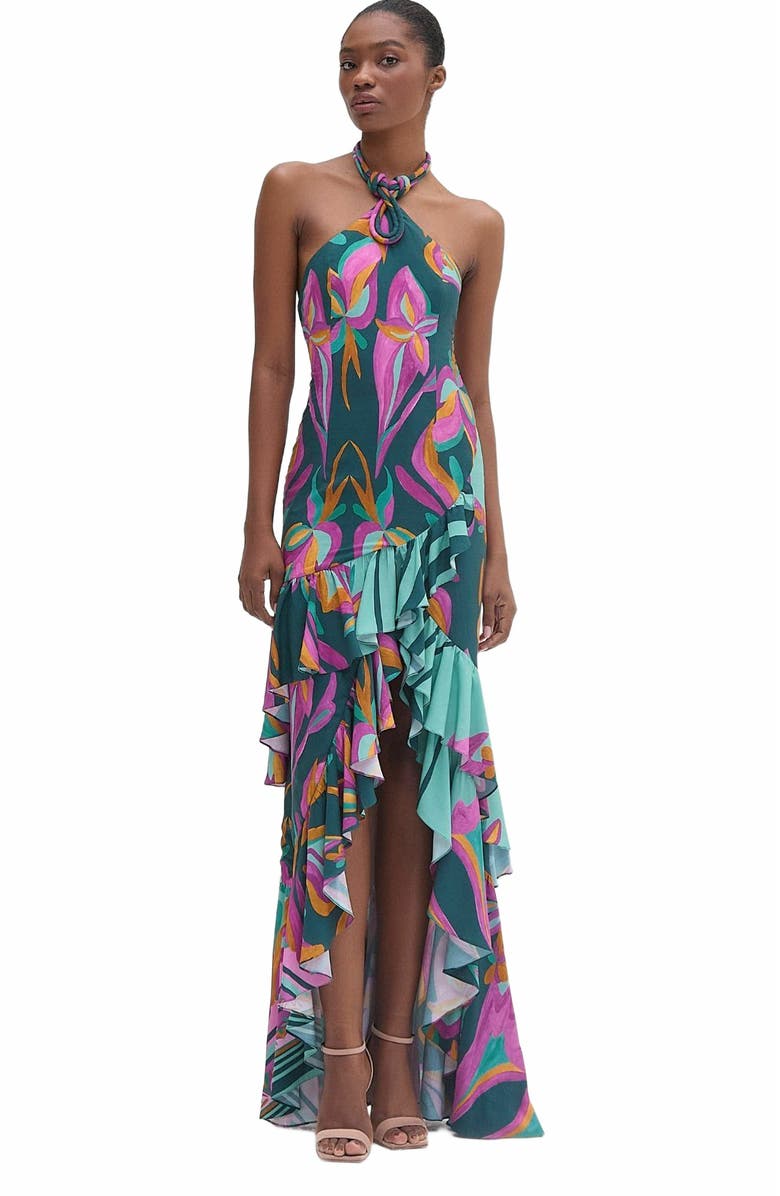 PatBO Aljezur Collar Dress, Main, color, 