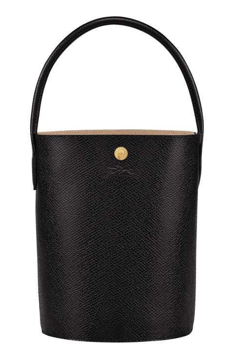 Épure Leather Bucket Bag