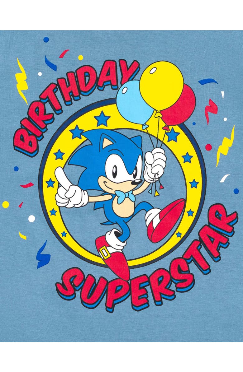 SEGA Birthday T-Shirt, Alternate, color, Blue, Birthday
