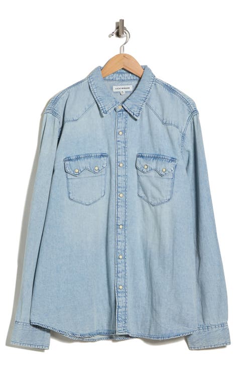 Sawtooth Western Denim Shirt