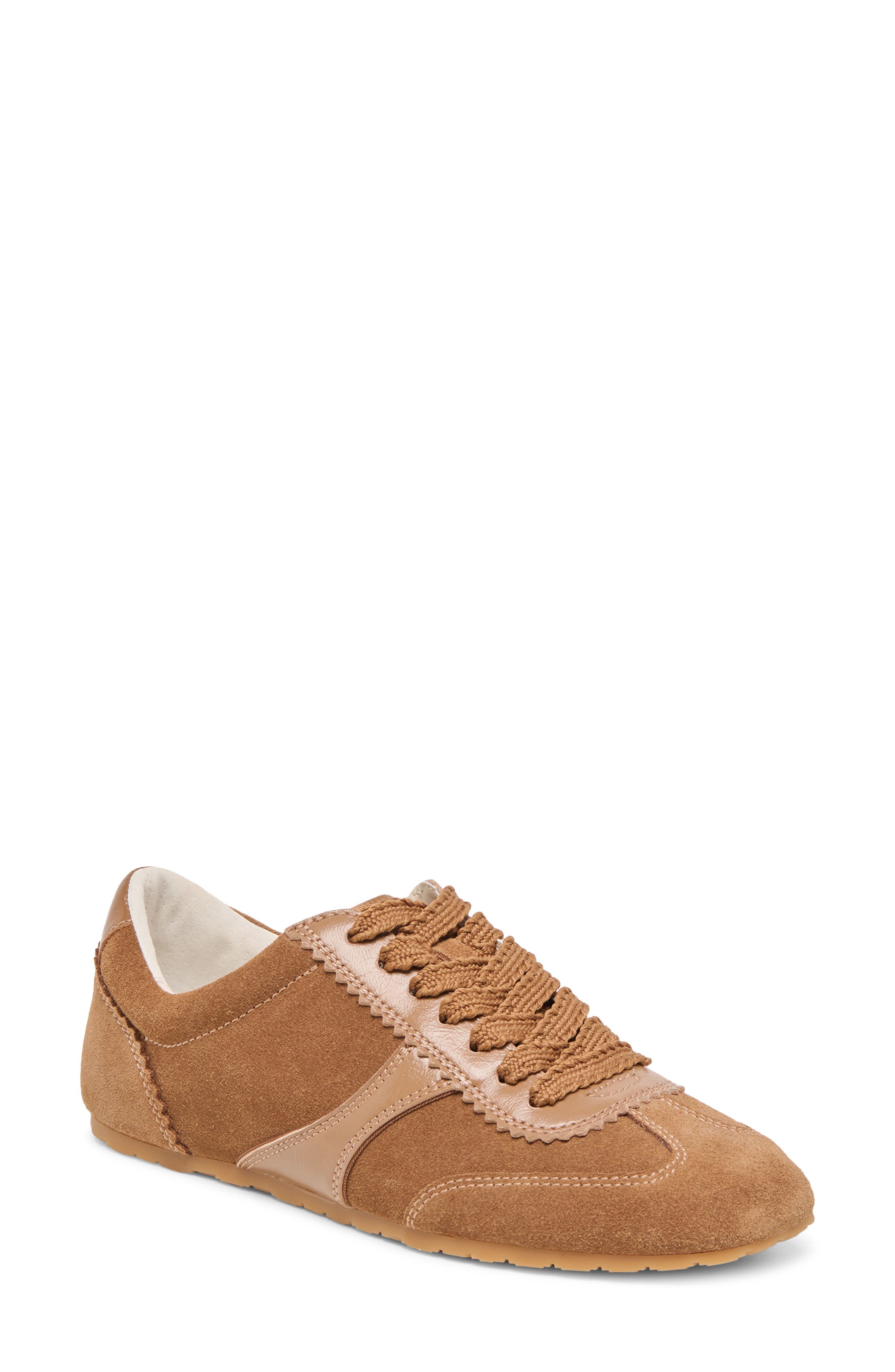 Dolce Vita Dorie Sneaker, Main, color, Pecan Suede