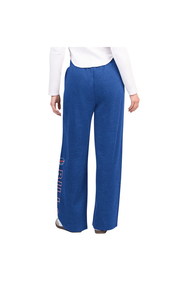 Women's G-III 4Her by Carl Banks Royal Buffalo Bills Field Wide Leg Sweatpants, Alternate, color, Royal