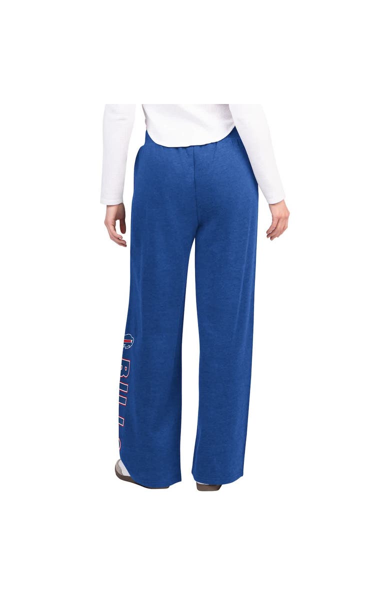 G-III 4HER BY CARL BANKS Women's G-III 4Her by Carl Banks Royal Buffalo Bills Field Wide Leg Sweatpants, Alternate, color, Royal
