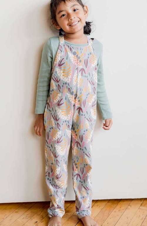 Shop Mightly Organic Cotton Girls Jumpsuit In Whimsy