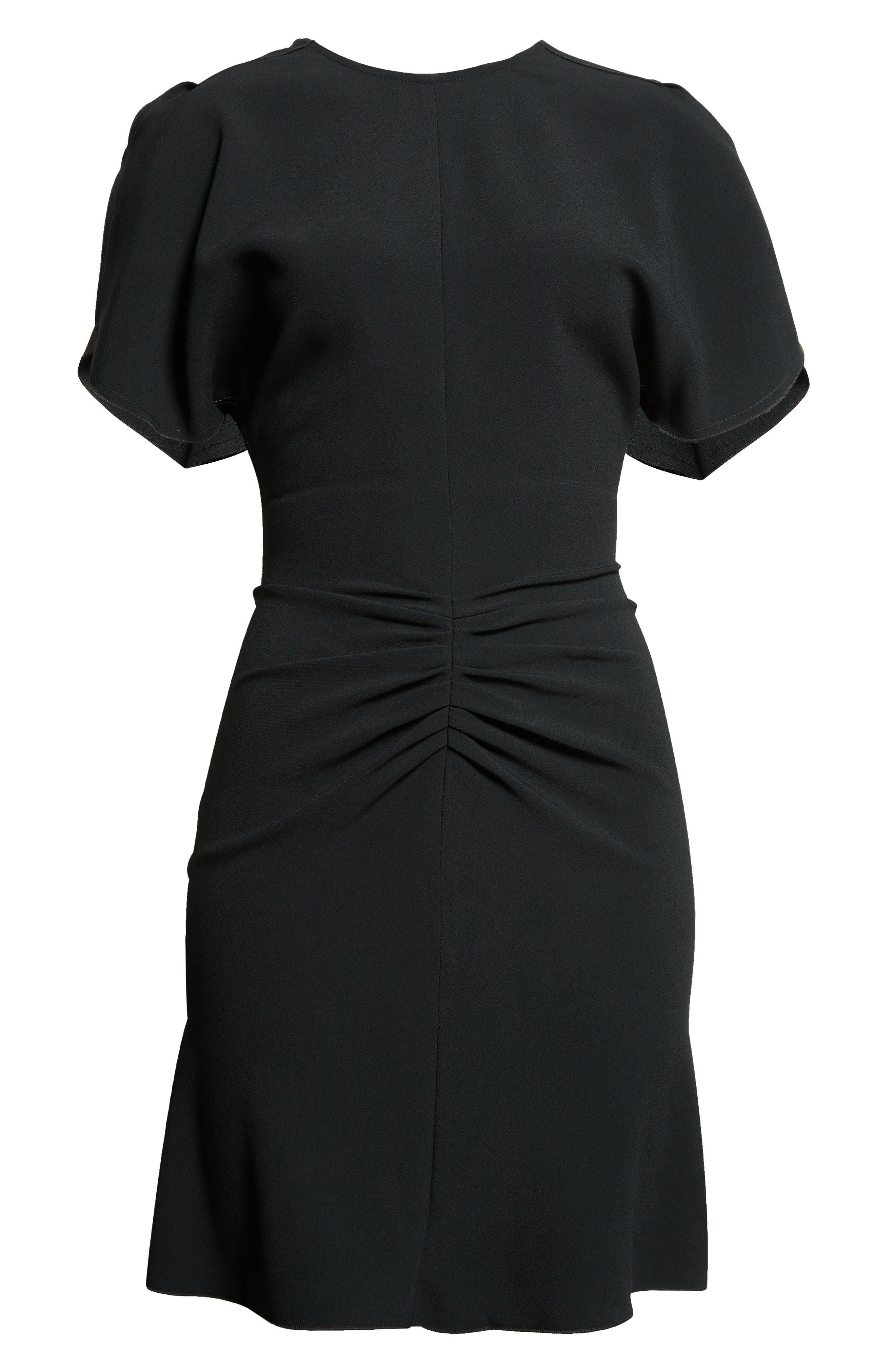 Victoria Beckham Gathered Waist Satin Minidress (Women) | Nordstrom