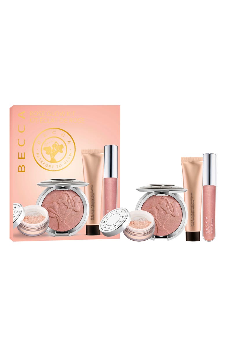 BECCA Cosmetics BECCA Rose Glow Kit, Main, color, 