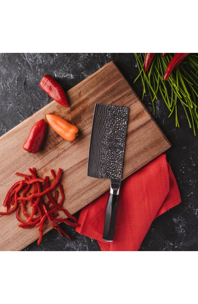 Cuisine::pro<sup>®</sup> Damashiro<sup>®</sup> EMPEROR 6.5" Cleaver, Alternate, color, Silver