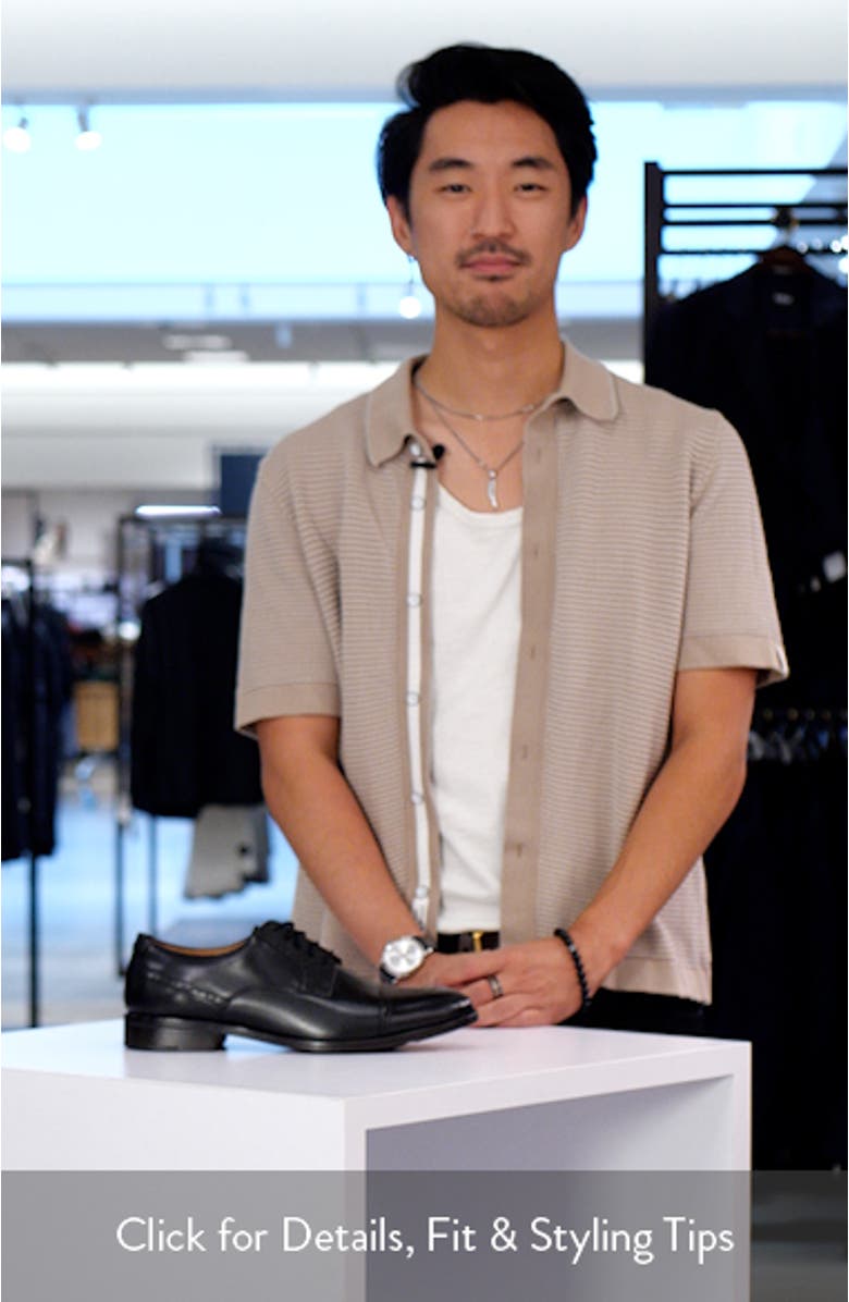 Reeve Cap Toe Derby, sales video thumbnail