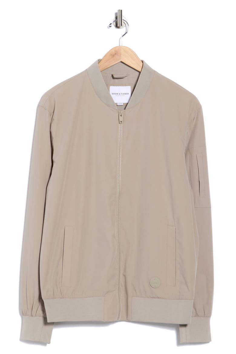 Bomber Jacket, Alternate, color, SAND