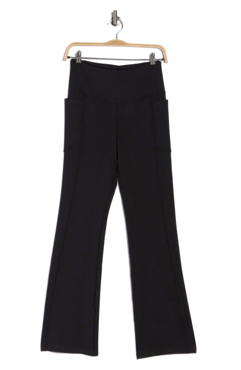 LAYER 8 Revive Flare Leggings, Alternate, color, Rich Black