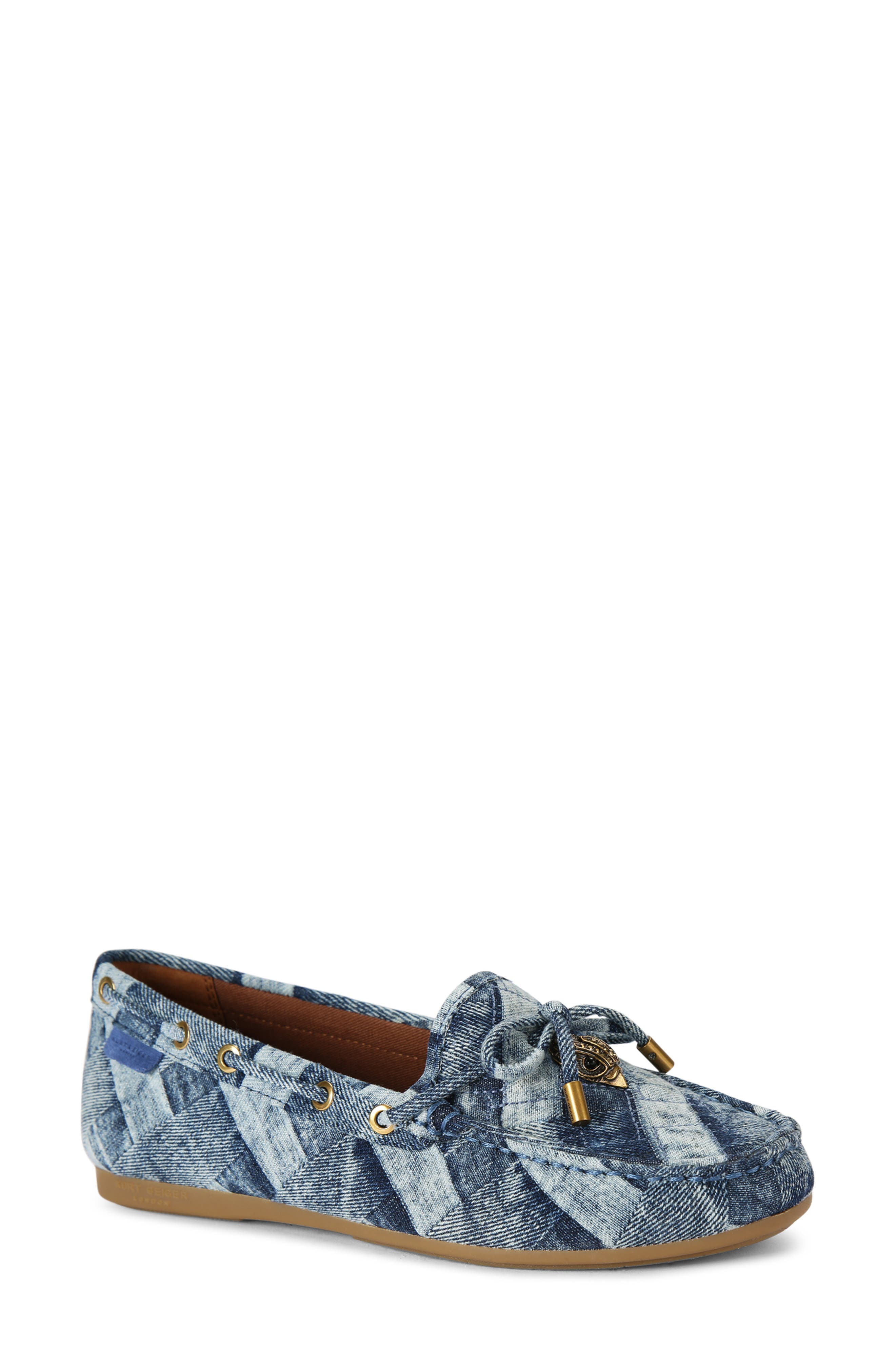 Kurt Geiger London Eagle Loafer, Main, color, Denim