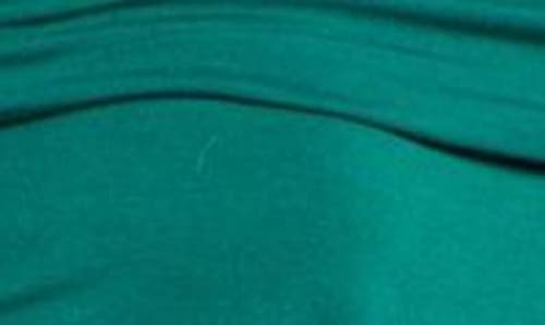 Nikki Lund Olia Off The Shoulder Long Sleeve Dress In Green